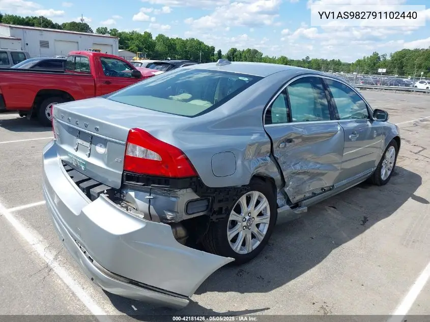2009 Volvo S80 3.2 VIN: YV1AS982791102440 Lot: 42181426
