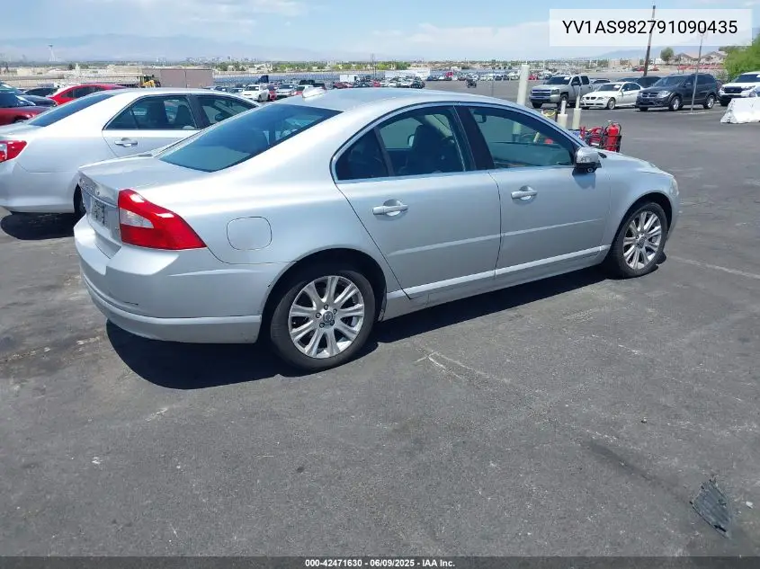 2009 Volvo S80 3.2 VIN: YV1AS982791090435 Lot: 42471630