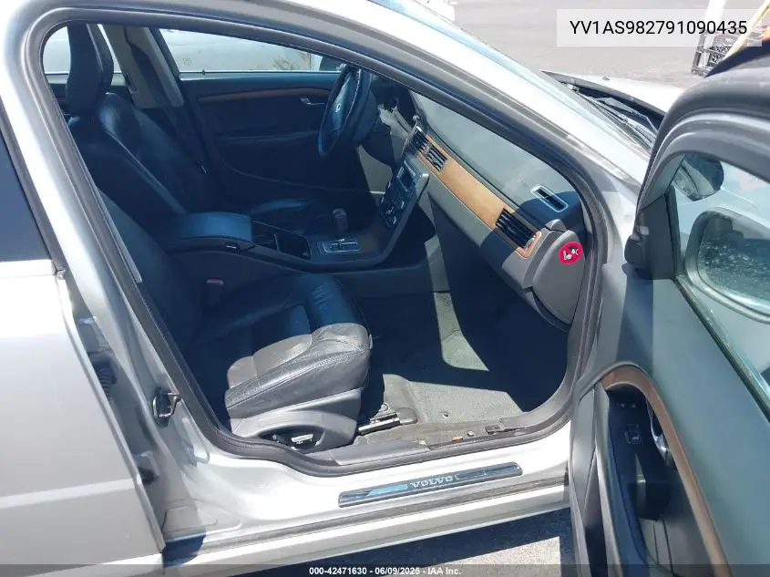 2009 Volvo S80 3.2 VIN: YV1AS982791090435 Lot: 42471630