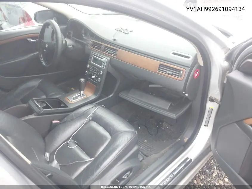 2009 Volvo S80 T6 VIN: YV1AH992691094134 Lot: 42644871