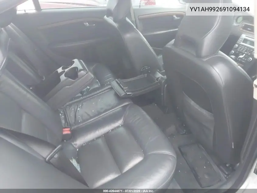 2009 Volvo S80 T6 VIN: YV1AH992691094134 Lot: 42644871