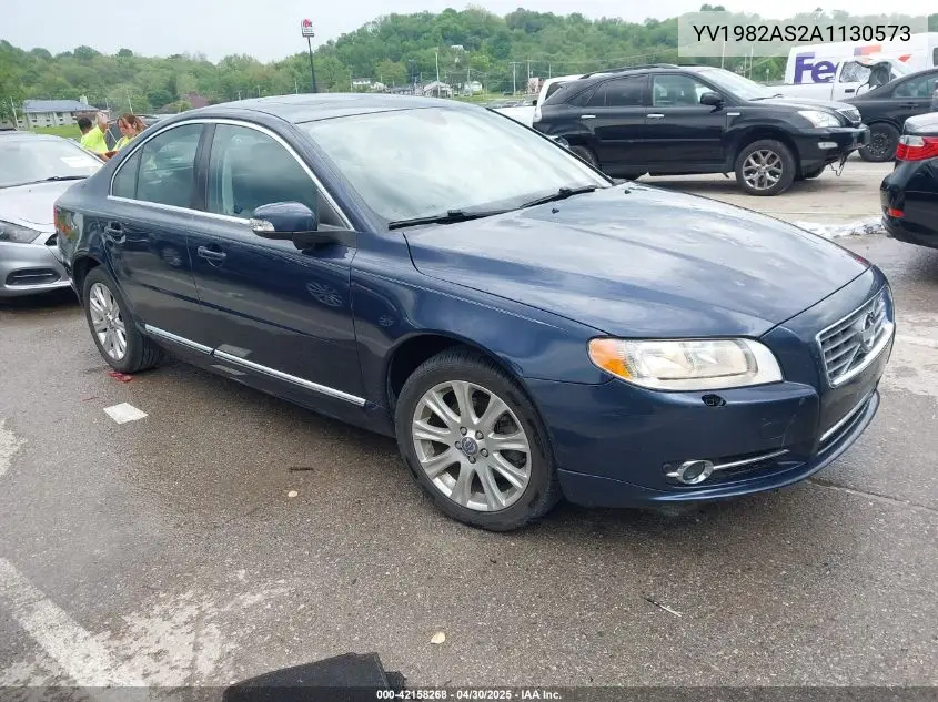 2010 Volvo S80 3.2 VIN: YV1982AS2A1130573 Lot: 42158268