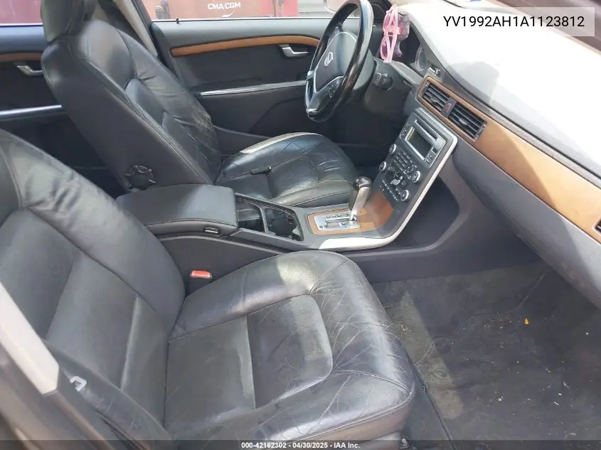 2010 Volvo S80 T6 VIN: YV1992AH1A1123812 Lot: 42162302