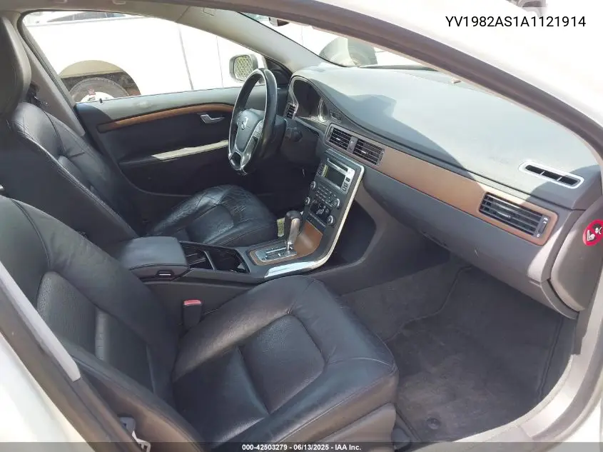 2010 Volvo S80 3.2 VIN: YV1982AS1A1121914 Lot: 42503279