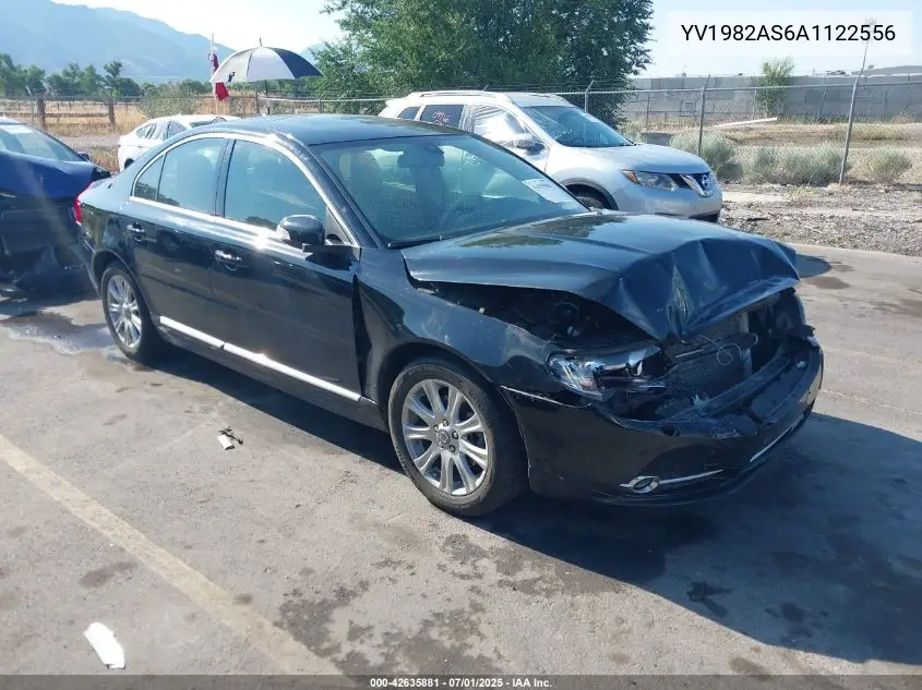 2010 Volvo S80 3.2 VIN: YV1982AS6A1122556 Lot: 42635881