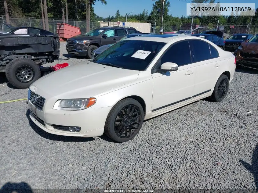 2010 Volvo S80 T6 VIN: YV1992AH0A1128659 Lot: 42661843