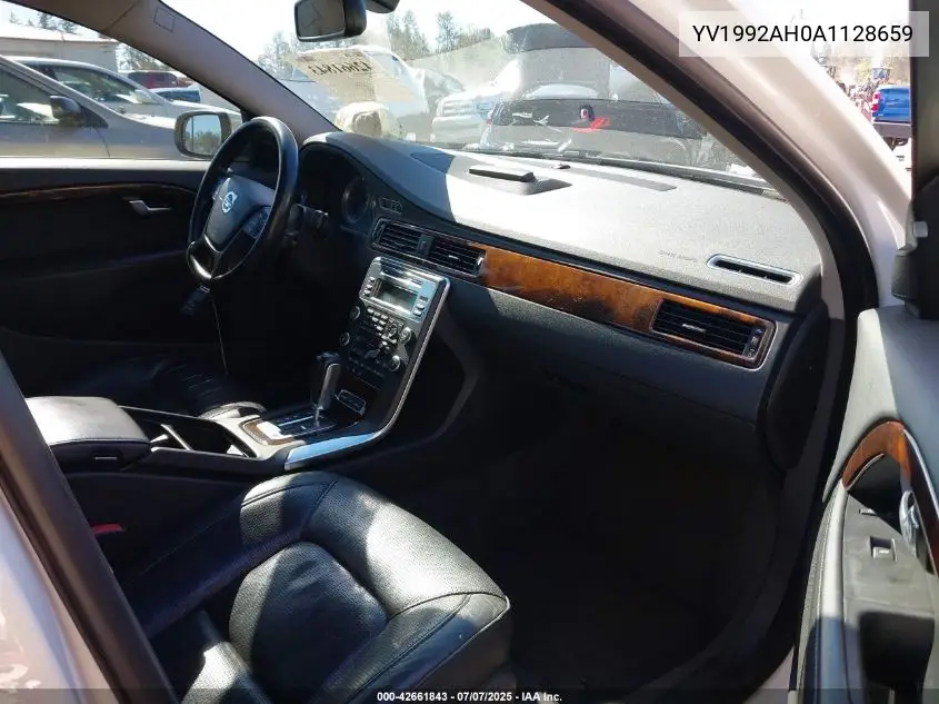 2010 Volvo S80 T6 VIN: YV1992AH0A1128659 Lot: 42661843