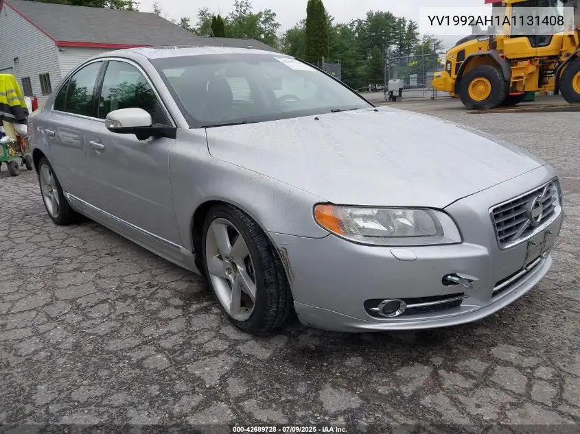 2010 Volvo S80 T6 VIN: YV1992AH1A1131408 Lot: 42689728