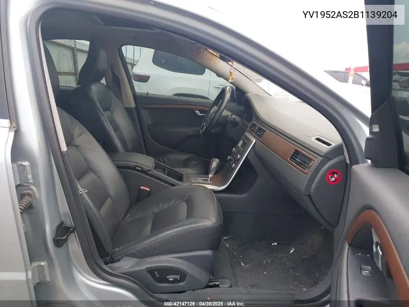 2011 Volvo S80 3.2 VIN: YV1952AS2B1139204 Lot: 42147126