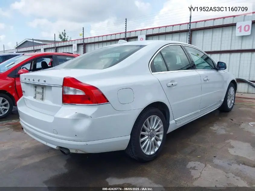 2012 Volvo S80 3.2/3.2 Platinum/3.2 Premier Plus VIN: YV1952AS3C1160709 Lot: 42425774