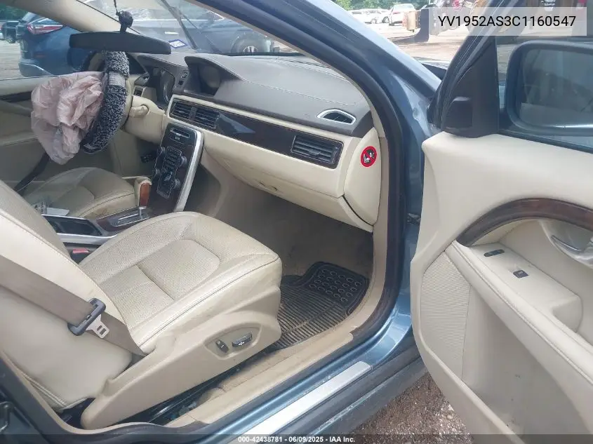 2012 Volvo S80 3.2/3.2 Platinum/3.2 Premier Plus VIN: YV1952AS3C1160547 Lot: 42438781