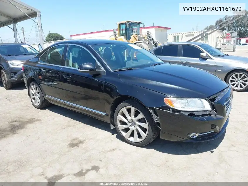 2012 Volvo S80 T6/T6 Platinum/T6 Premier Plus VIN: YV1902AHXC1161679 Lot: 42525349