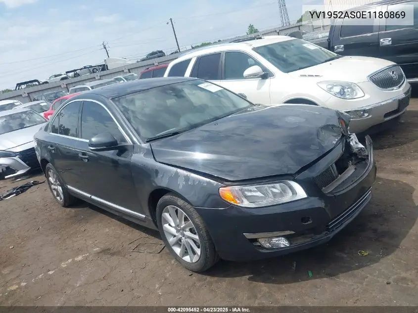 2014 Volvo S80 3.2/3.2 Platinum/3.2 Premier Plus VIN: YV1952AS0E1180869 Lot: 42095452