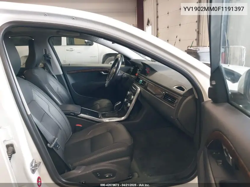 2015 Volvo S80 T6 Platinum VIN: YV1902MM0F1191397 Lot: 42078672