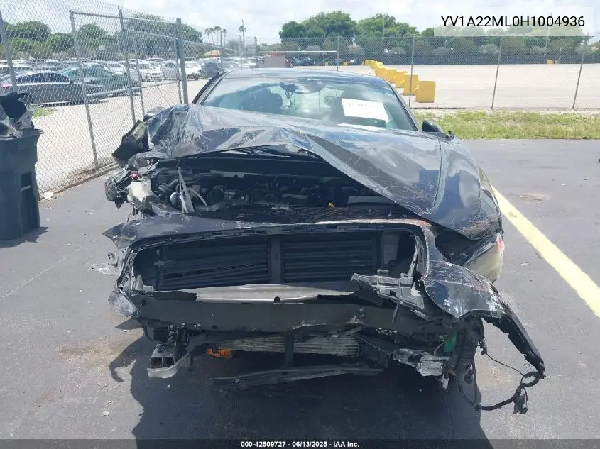 2017 Volvo S90 T6 Inscription VIN: YV1A22ML0H1004936 Lot: 42509727