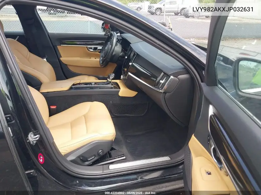 2018 Volvo S90 T5 Momentum VIN: LVY982AKXJP032631 Lot: 42204902