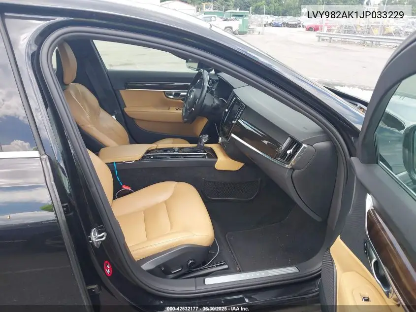 2018 Volvo S90 T5 Momentum VIN: LVY982AK1JP033229 Lot: 42532177
