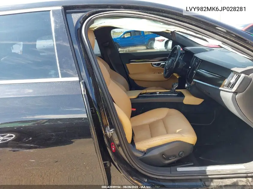 2018 Volvo S90 T5 Momentum VIN: LVY982MK6JP028281 Lot: 42599154