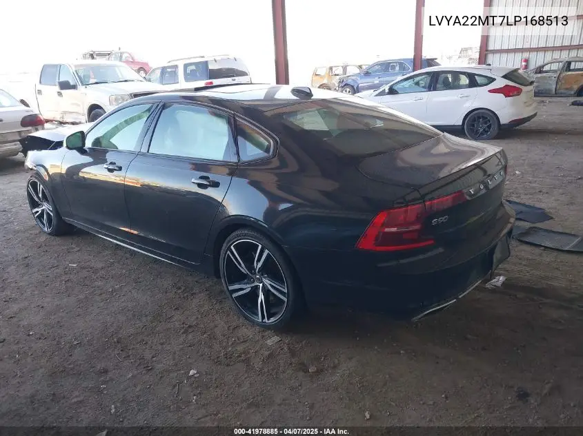 2020 Volvo S90 T6 R-Design VIN: LVYA22MT7LP168513 Lot: 41978885