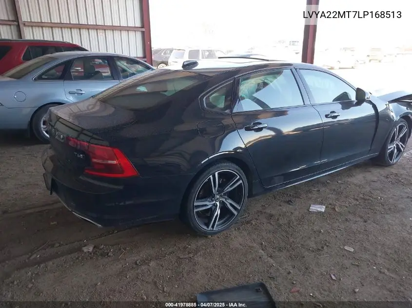 2020 Volvo S90 T6 R-Design VIN: LVYA22MT7LP168513 Lot: 41978885