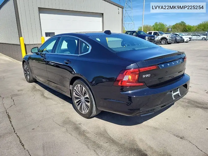 2021 Volvo S90 T6 Momentum VIN: LVYA22MK9MP225254 Lot: 42272274