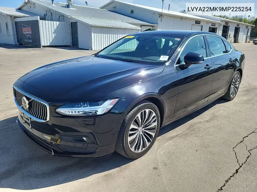 2021 Volvo S90 T6 Momentum VIN: LVYA22MK9MP225254 Lot: 42272274