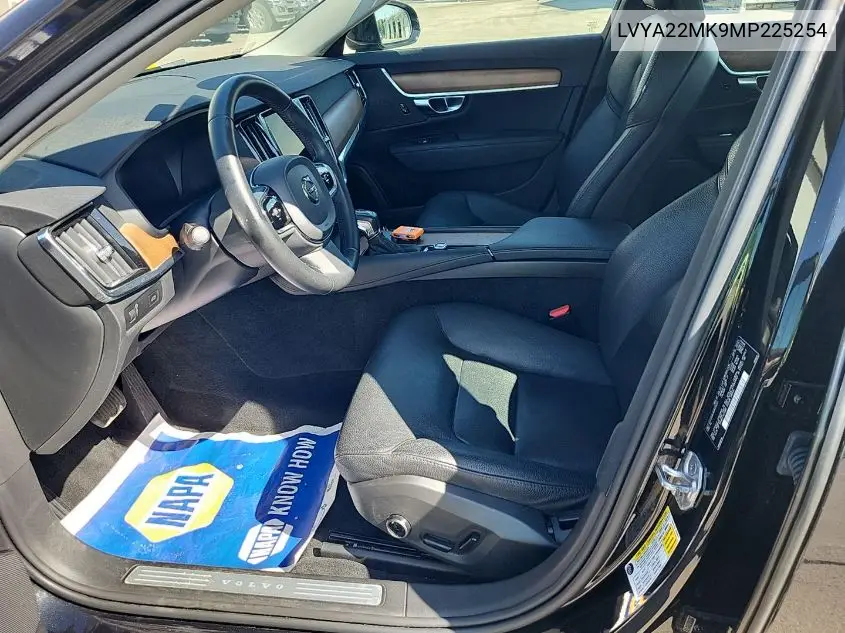 2021 Volvo S90 T6 Momentum VIN: LVYA22MK9MP225254 Lot: 42272274