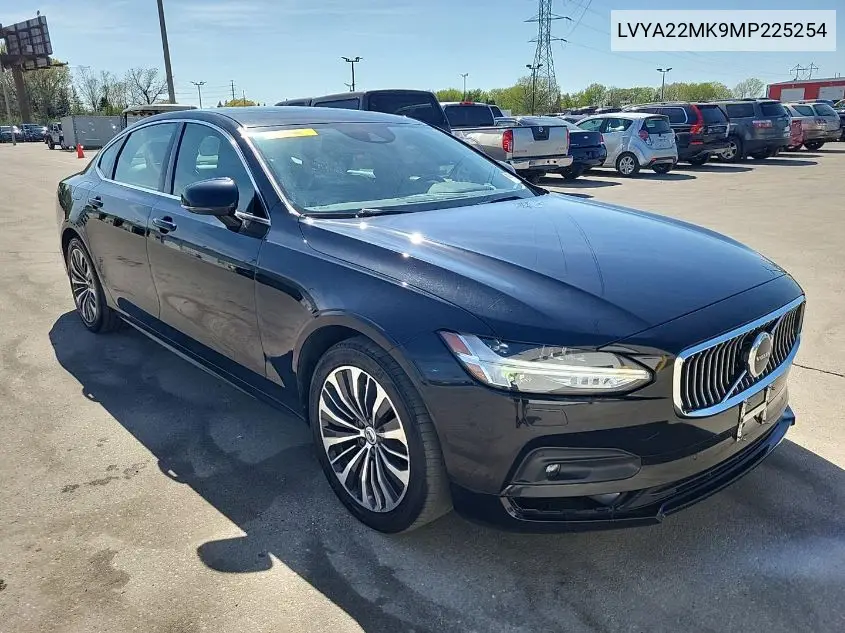 2021 Volvo S90 T6 Momentum VIN: LVYA22MK9MP225254 Lot: 42272274