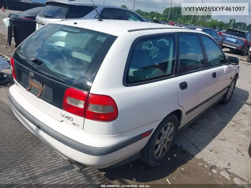 2000 Volvo V40 A/As VIN: YV1VW255XYF461097 Lot: 42660781
