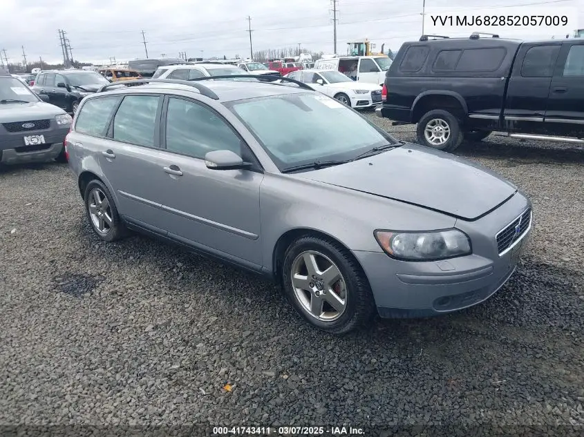2005 Volvo V50 T5/T5 Awd VIN: YV1MJ682852057009 Lot: 41743411