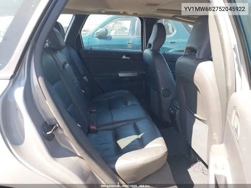 2005 Volvo V50 T5 VIN: YV1MW682752045922 Lot: 42203146