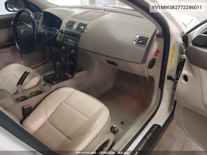 2007 Volvo V50 2.4I VIN: YV1MW382772286011 Lot: 41041496
