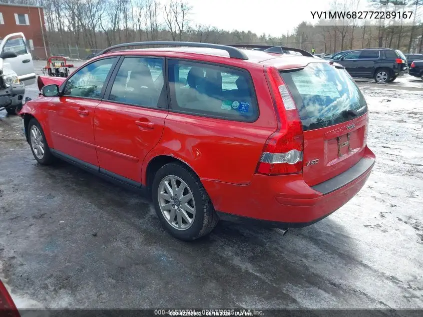 2007 Volvo V50 T5 VIN: YV1MW682772289167 Lot: 42292952