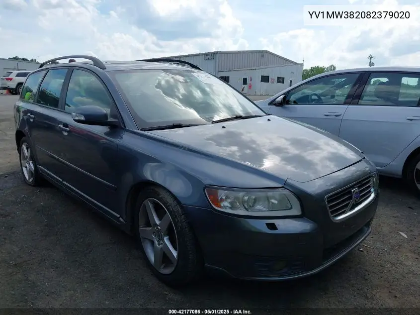 2008 Volvo V50 2.4I VIN: YV1MW382082379020 Lot: 42177086