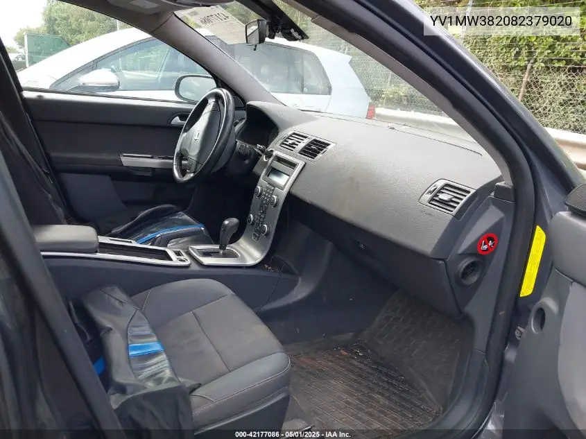 2008 Volvo V50 2.4I VIN: YV1MW382082379020 Lot: 42177086