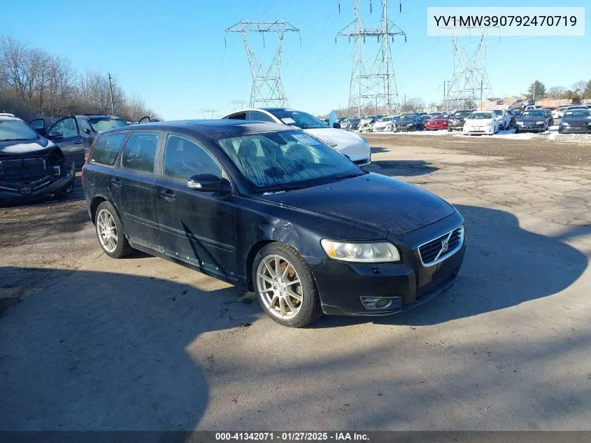 2009 Volvo V50 2.4I VIN: YV1MW390792470719 Lot: 41342071