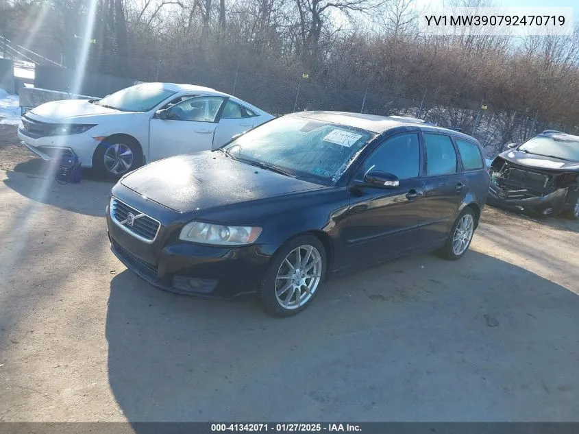 2009 Volvo V50 2.4I VIN: YV1MW390792470719 Lot: 41342071
