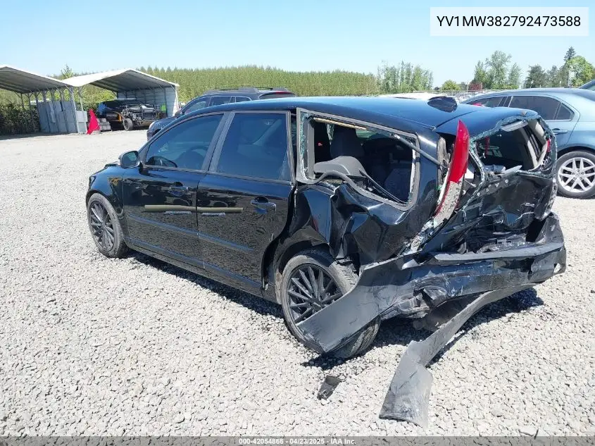 2009 Volvo V50 2.4I VIN: YV1MW382792473588 Lot: 42054866
