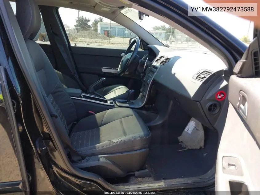 2009 Volvo V50 2.4I VIN: YV1MW382792473588 Lot: 42054866