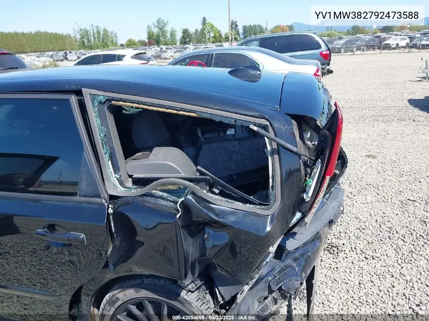 2009 Volvo V50 2.4I VIN: YV1MW382792473588 Lot: 42054866