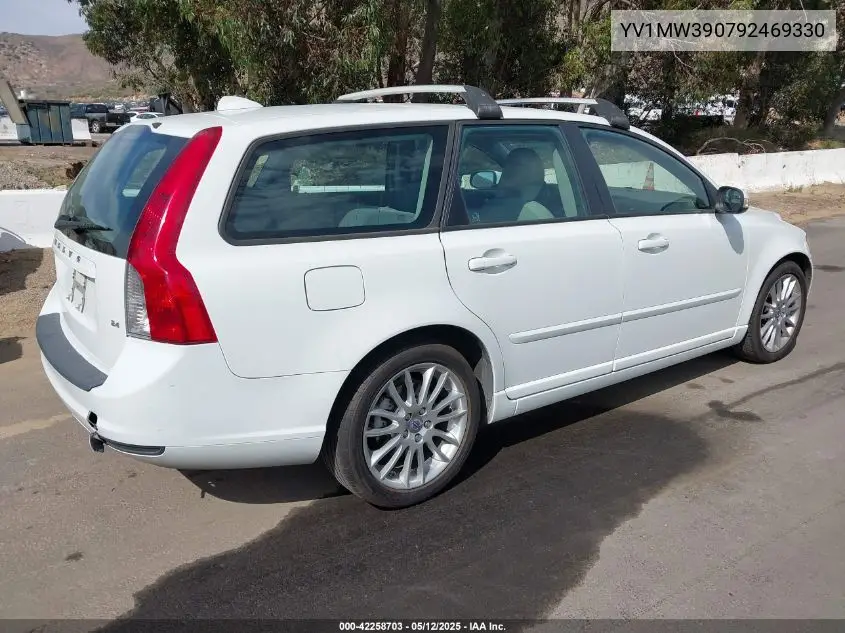 2009 Volvo V50 2.4I VIN: YV1MW390792469330 Lot: 42258703
