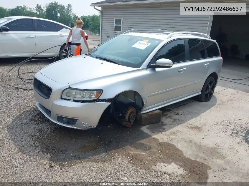 2009 Volvo V50 T5 R-Design VIN: YV1MJ672292486637 Lot: 42482957