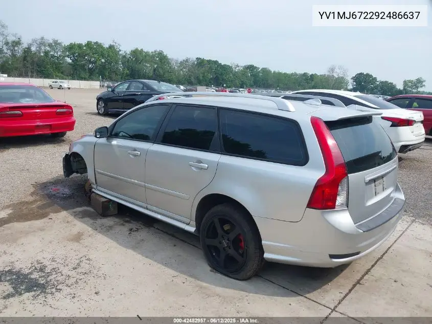 2009 Volvo V50 T5 R-Design VIN: YV1MJ672292486637 Lot: 42482957