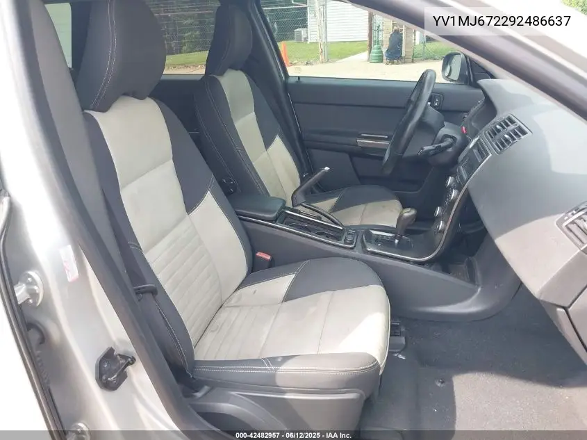2009 Volvo V50 T5 R-Design VIN: YV1MJ672292486637 Lot: 42482957