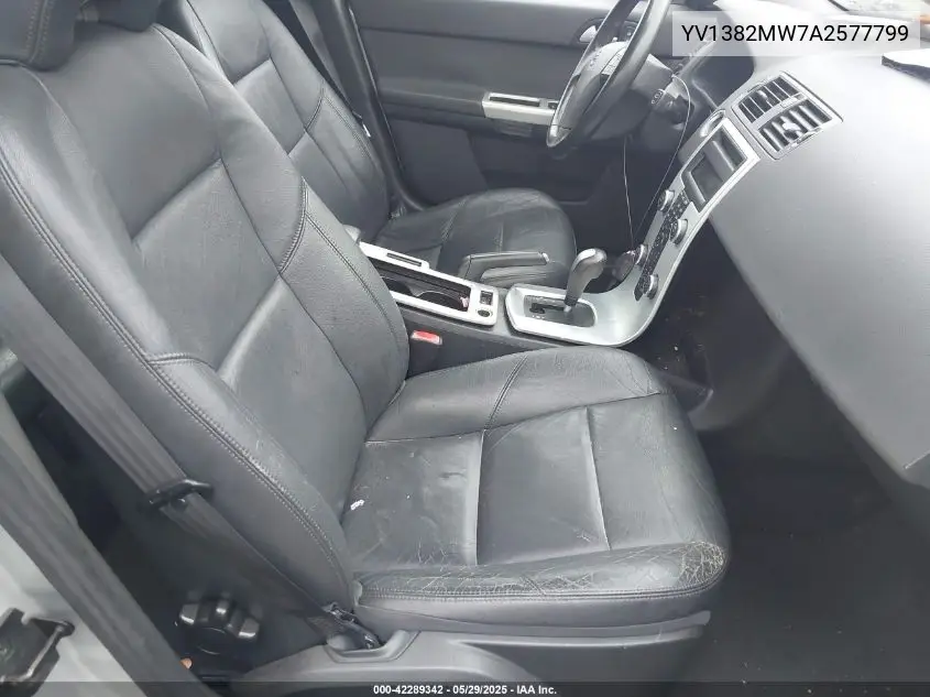 2010 Volvo V50 2.4I VIN: YV1382MW7A2577799 Lot: 42289342