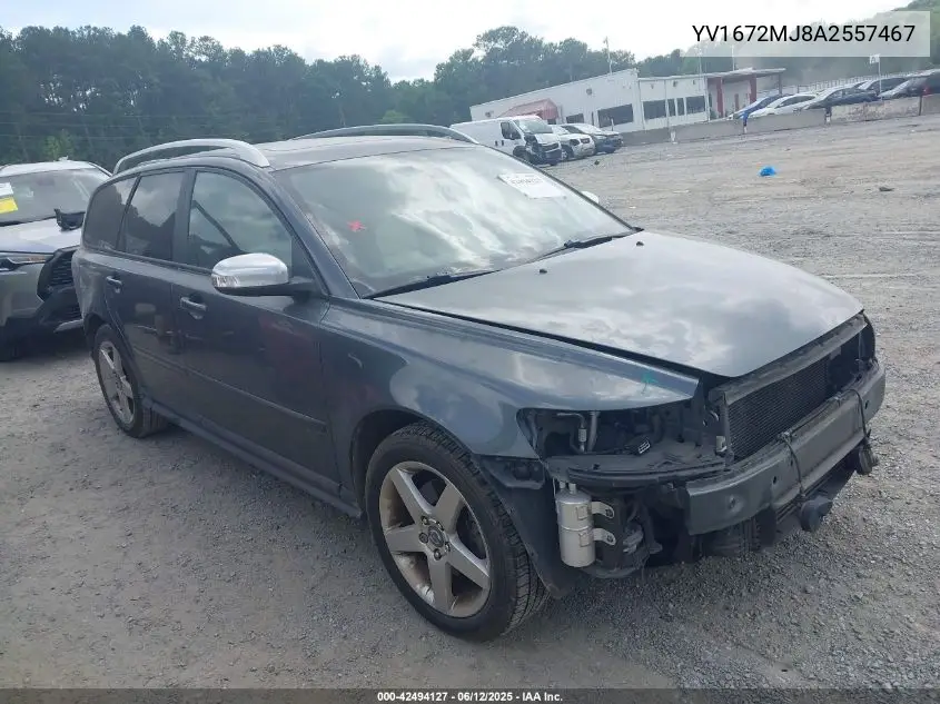 2010 Volvo V50 T5 R-Design VIN: YV1672MJ8A2557467 Lot: 42494127