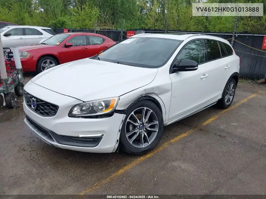 2016 Volvo V60 Cross Country T5 VIN: YV4612HK0G1013888 Lot: 42102463