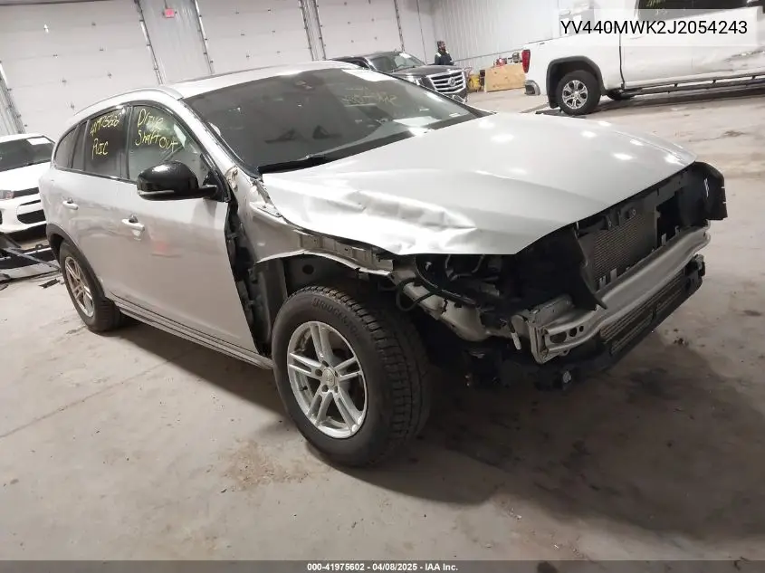 2018 Volvo V60 Cross Country T5 VIN: YV440MWK2J2054243 Lot: 41975602