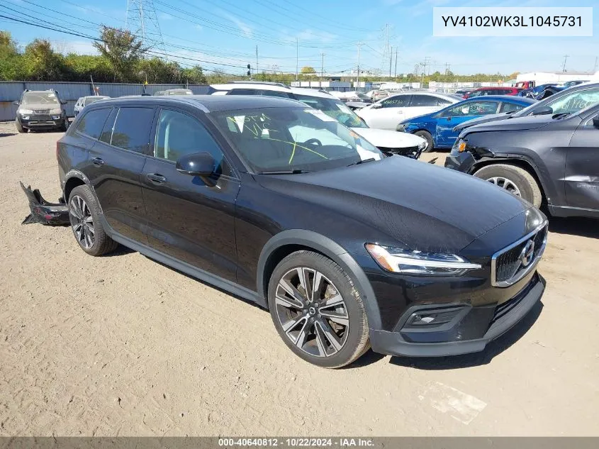 2020 Volvo V60 Cross Country T5 VIN: YV4102WK3L1045731 Lot: 40640812
