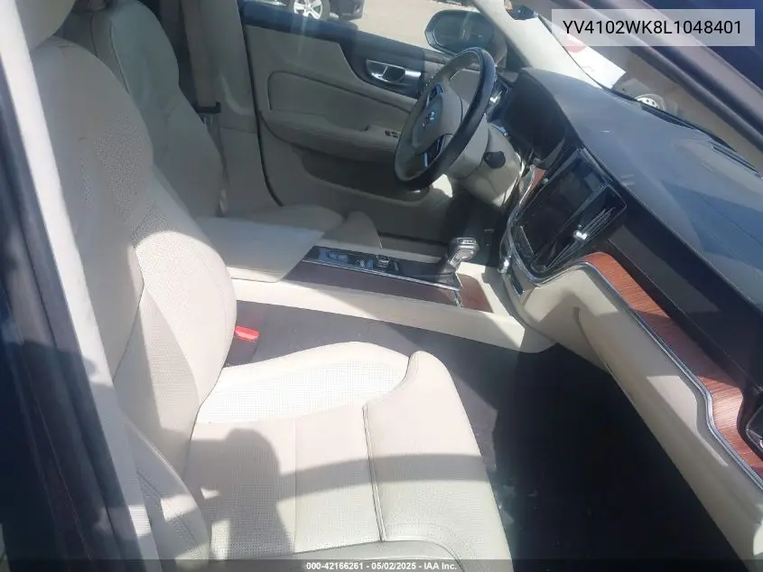 2020 Volvo V60 Cross Country T5 VIN: YV4102WK8L1048401 Lot: 42166261